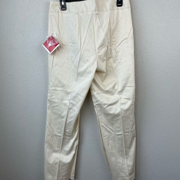 NWT Oscar De La Renta Stretch Slack Pants Size 10 - Picture 6 of 8